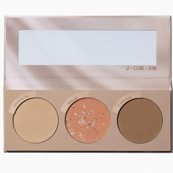New Doxa Beauty Be A Light Face Palette contour, blush, highlighter powders - Picture 1 of 4